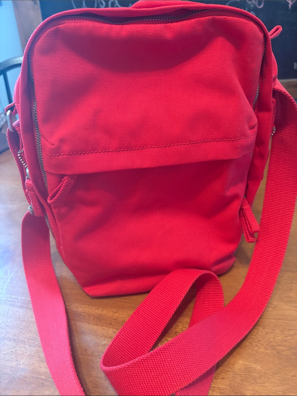 IKEA Red Men's Messenger Crossbody Bag